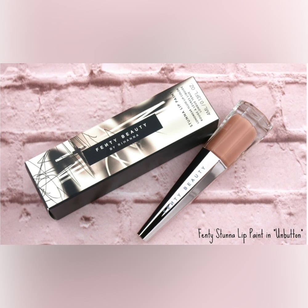 Fenty Beauty by Rihanna Stunna Lip Paint in Unbutton 0.13oz/4ml Full Size. BNIB